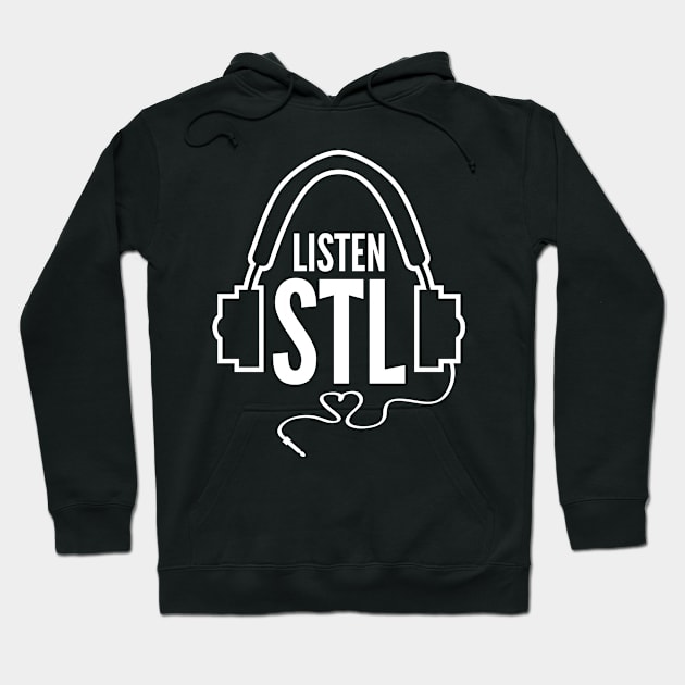 Listen STL Hoodie by BentonParkPrints